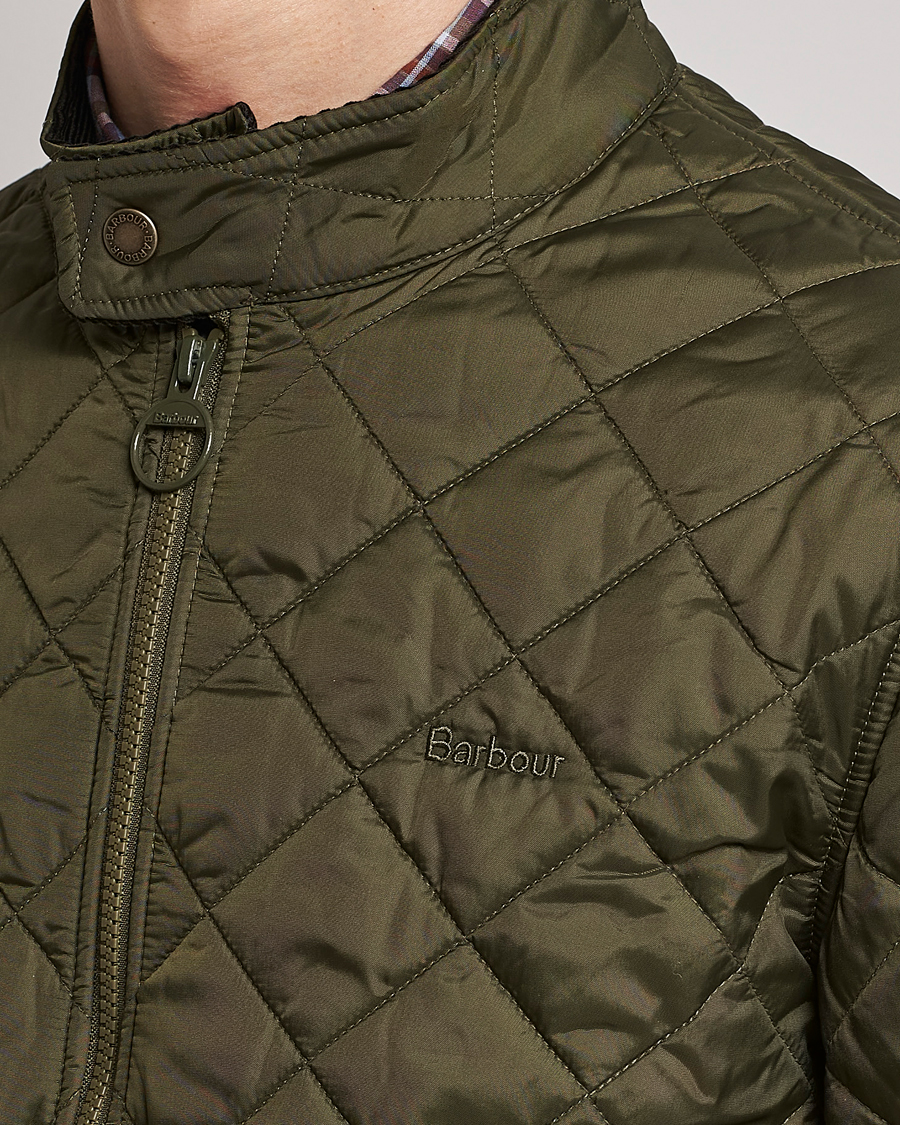 Mies | Takit | Barbour Lifestyle | Hann Quilted Jacket Olive