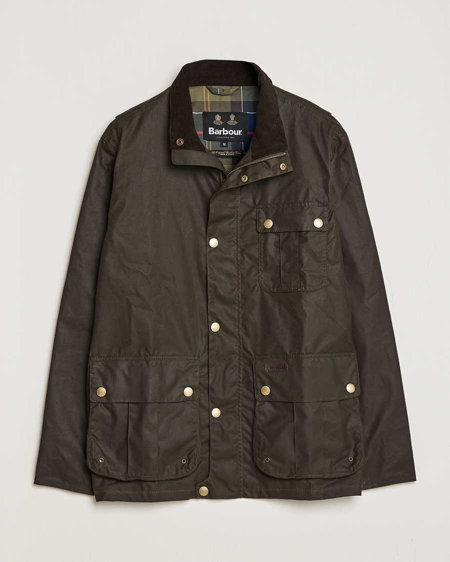 Mies | Takit | Barbour Lifestyle | Dunlin Vax Jacket Olive