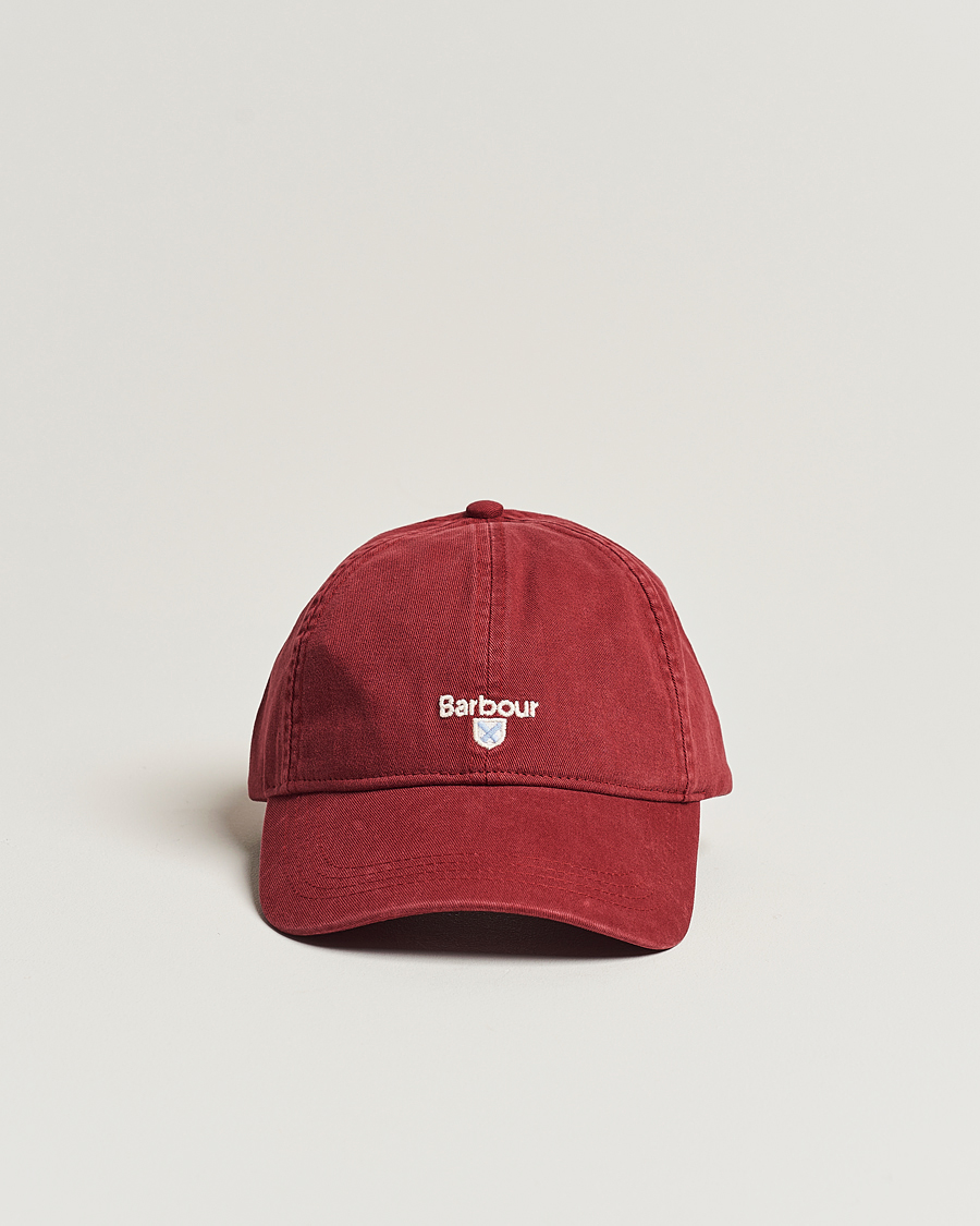 Mies | Barbour Lifestyle Cascade Sports Cap Lobster Red | Barbour Lifestyle | Cascade Sports Cap Lobster Red