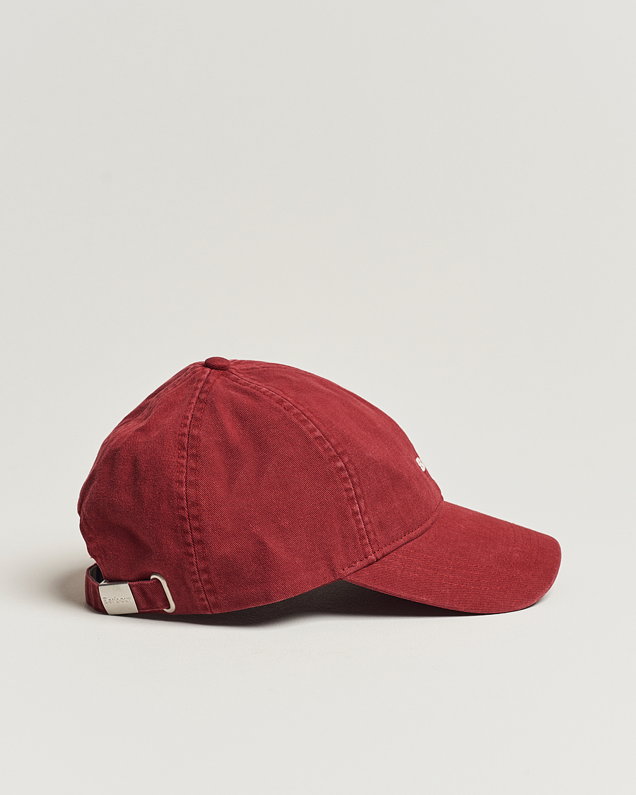 Mies |  | Barbour Lifestyle | Cascade Sports Cap Lobster Red