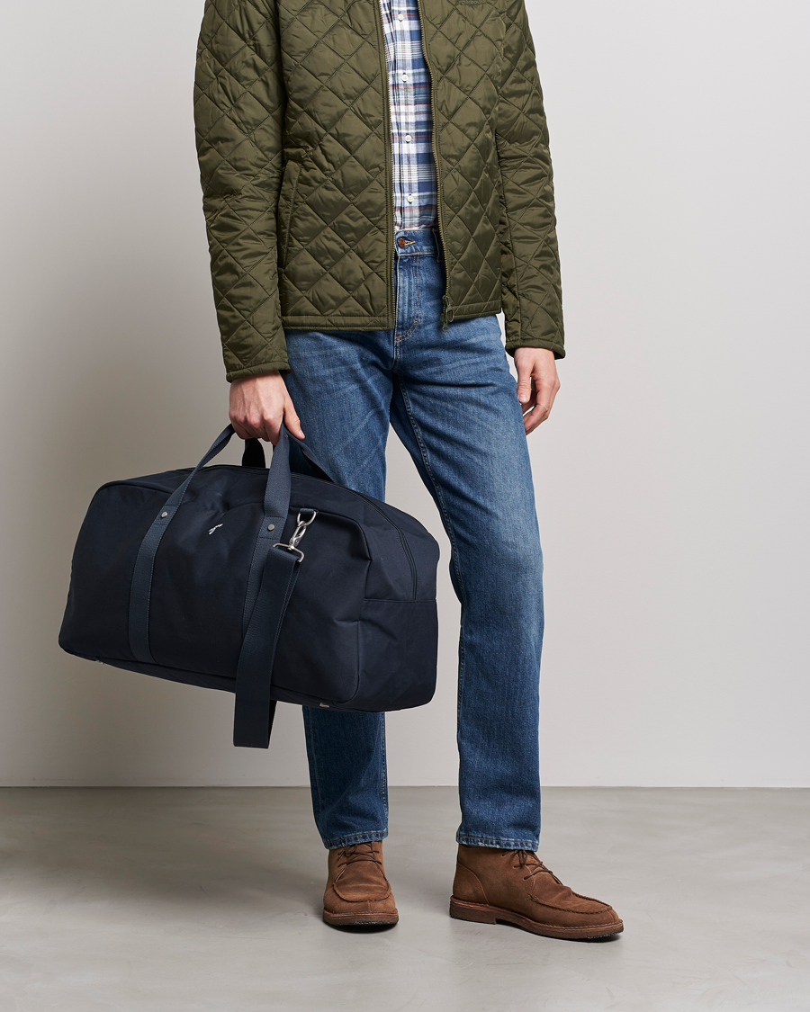 Mies |  | Barbour Lifestyle | Cascade Canvas Holdall Navy