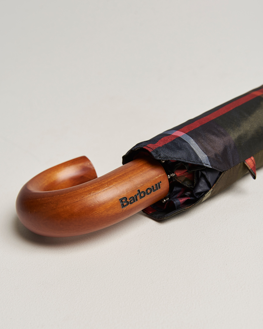 Mies | Sateenvarjot | Barbour Lifestyle | Telescopic Tartan Umbrella Classic