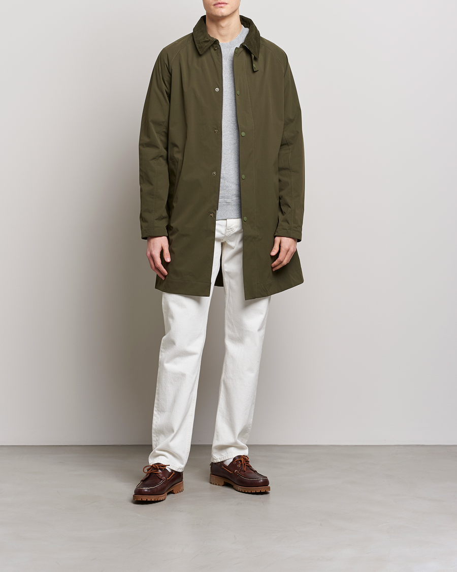 Mies | Takit | Barbour White Label | Ashi Mac Casual Coat Olive