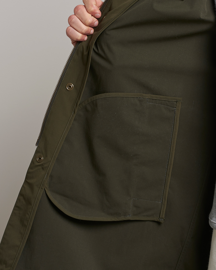Mies | Takit | Barbour White Label | Ashi Mac Casual Coat Olive