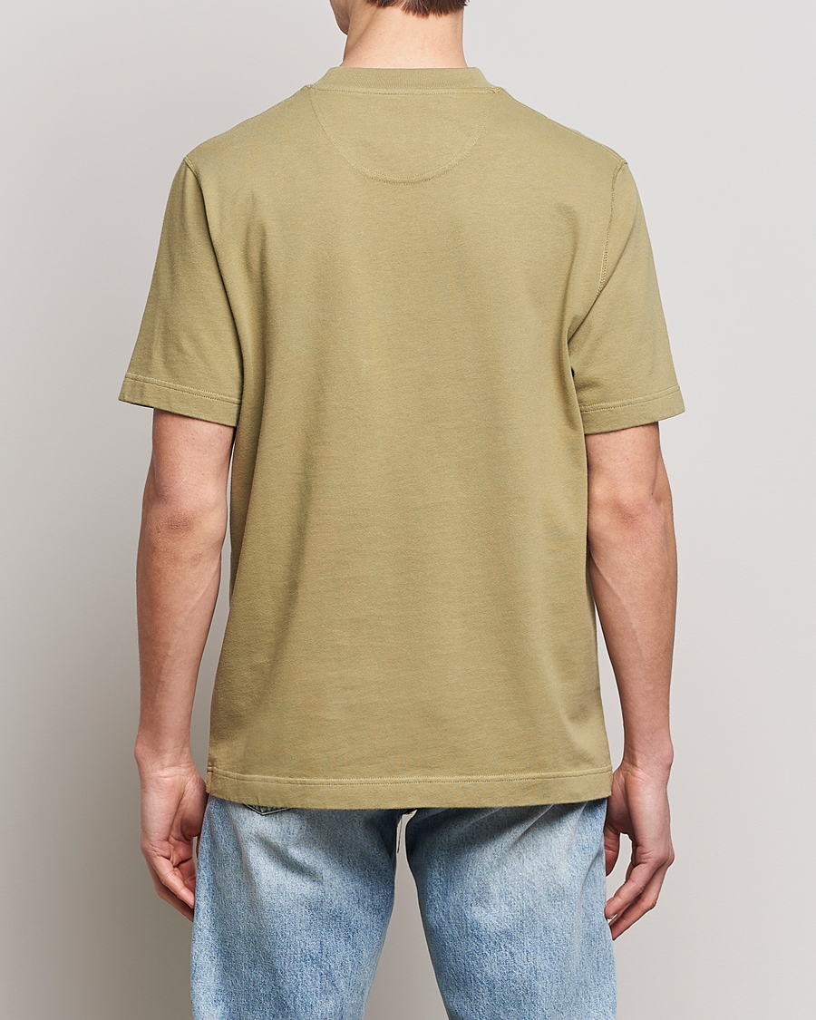 Mies | T-paidat | Barbour White Label | Williams Heavy Pocket T-Shirt Bleached Olive