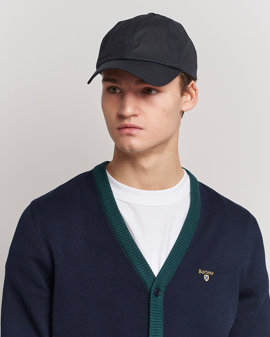 Mies | Päähineet | Barbour Lifestyle | Wax Sports Cap Navy