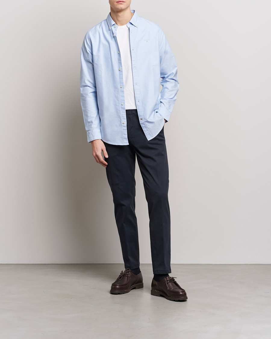 Mies | Kauluspaidat | Barbour Lifestyle | Tailored Fit Oxtown Shirt Sky Blue