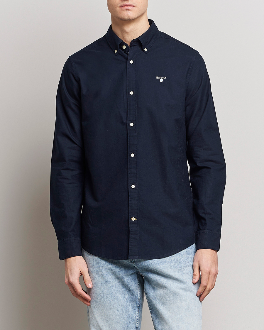 Mies | Kauluspaidat | Barbour Lifestyle | Tailored Fit Oxford 3 Shirt Navy