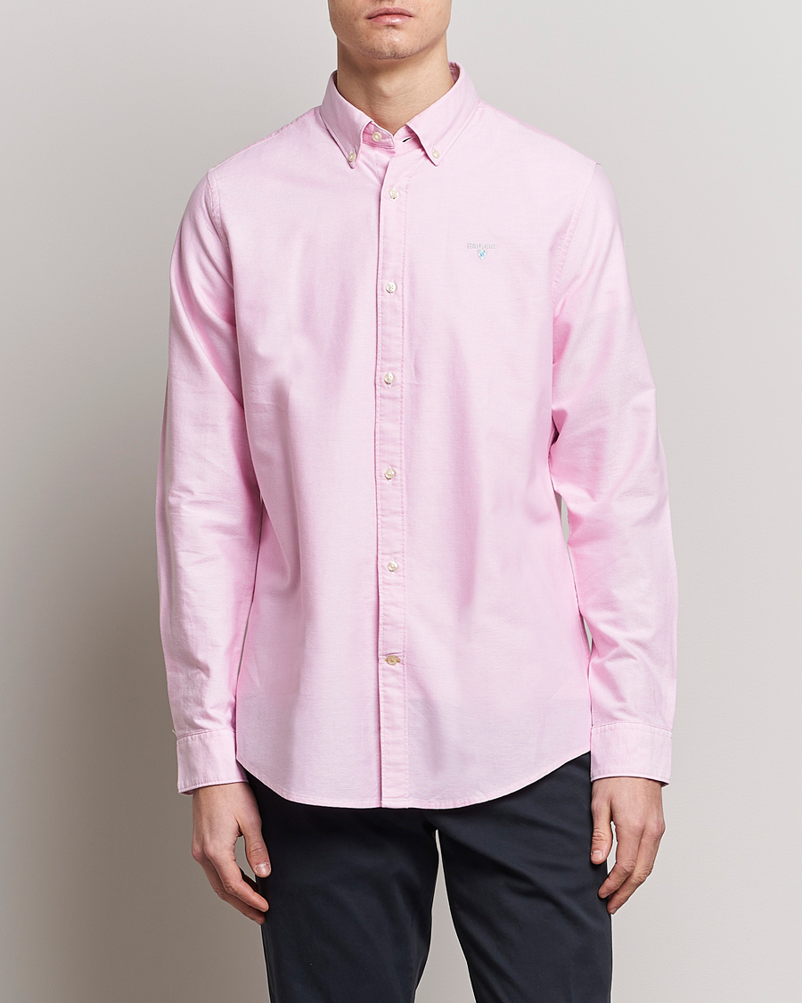 Mies | Barbour | Barbour Lifestyle | Tailored Fit Oxford 3 Shirt Pink