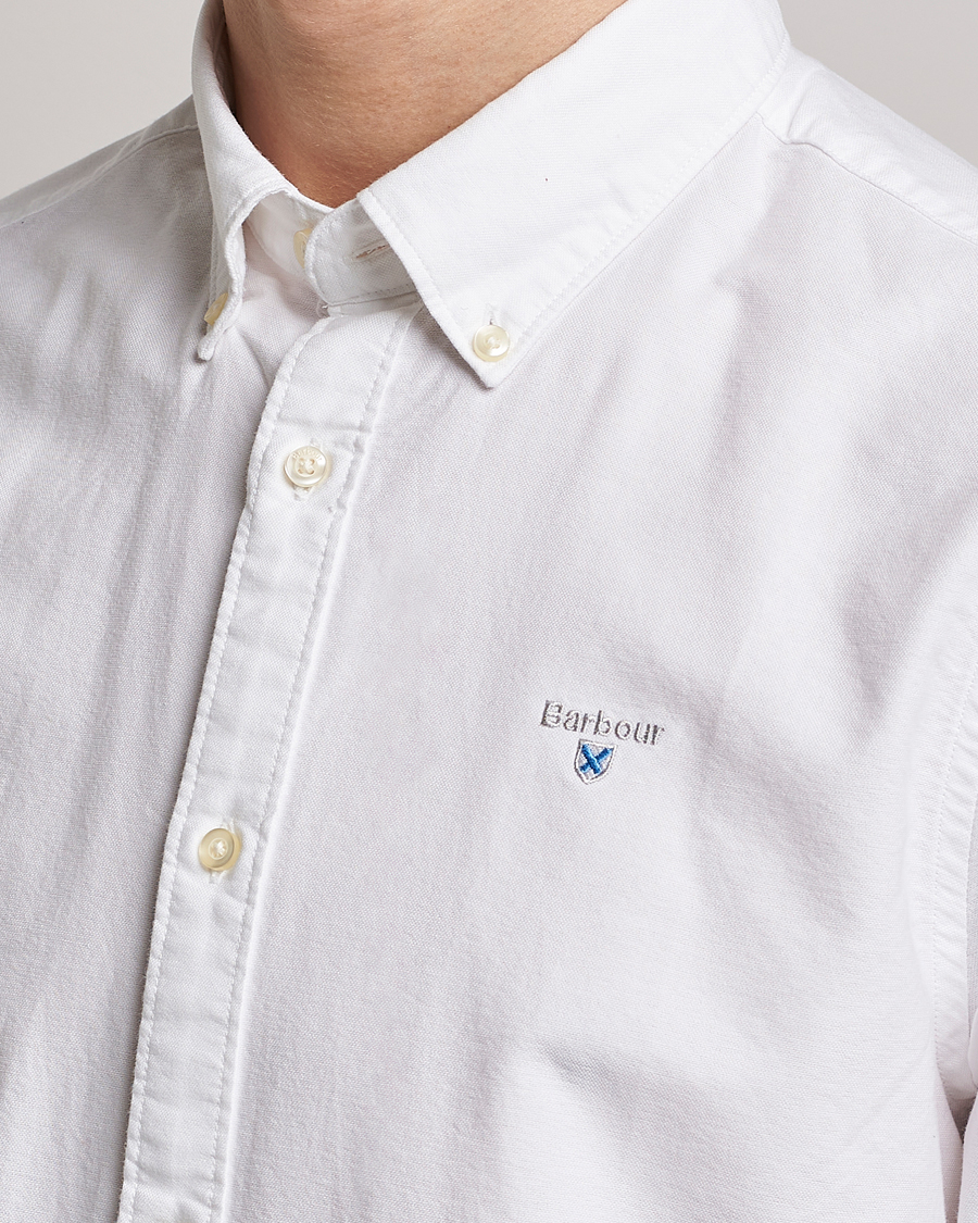 Mies | Kauluspaidat | Barbour Lifestyle | Tailored Fit Oxford 3 Shirt White