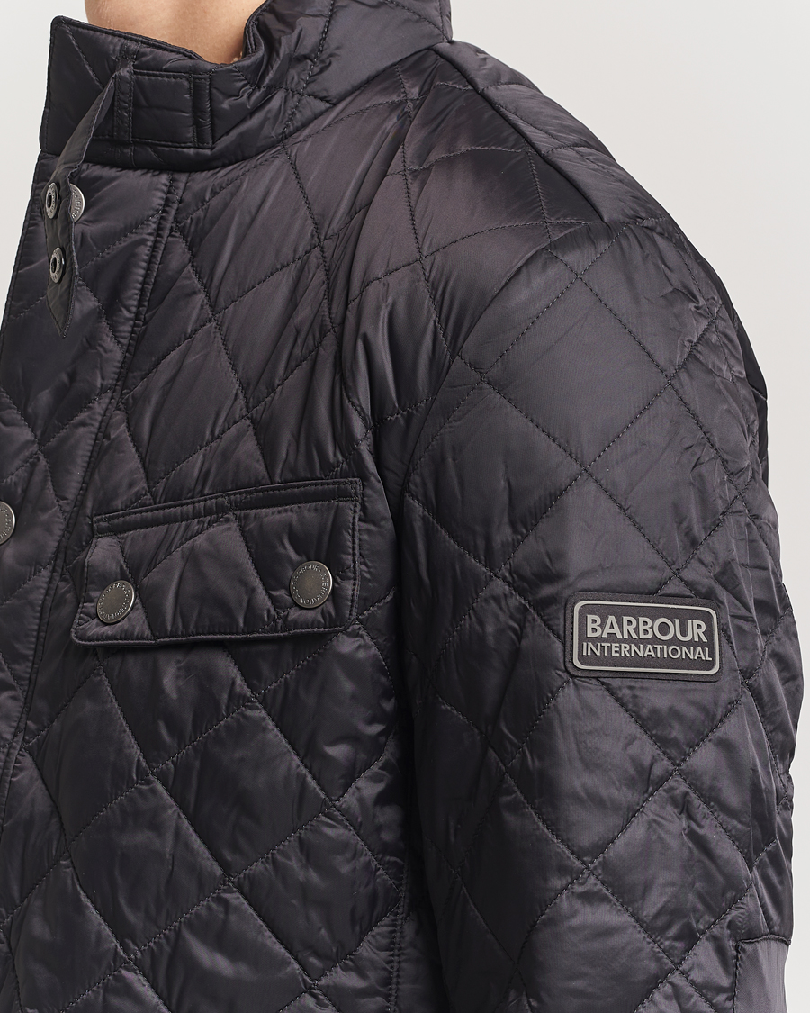 Mies | Takit | Barbour International | Ariel Quilted Jacket Black