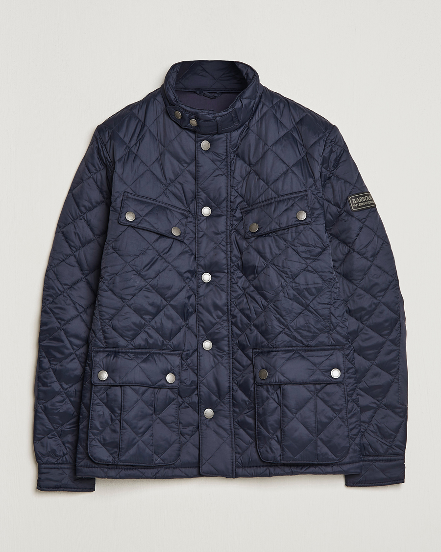 Mies | Takit | Barbour International | Ariel Quilted Jacket Navy