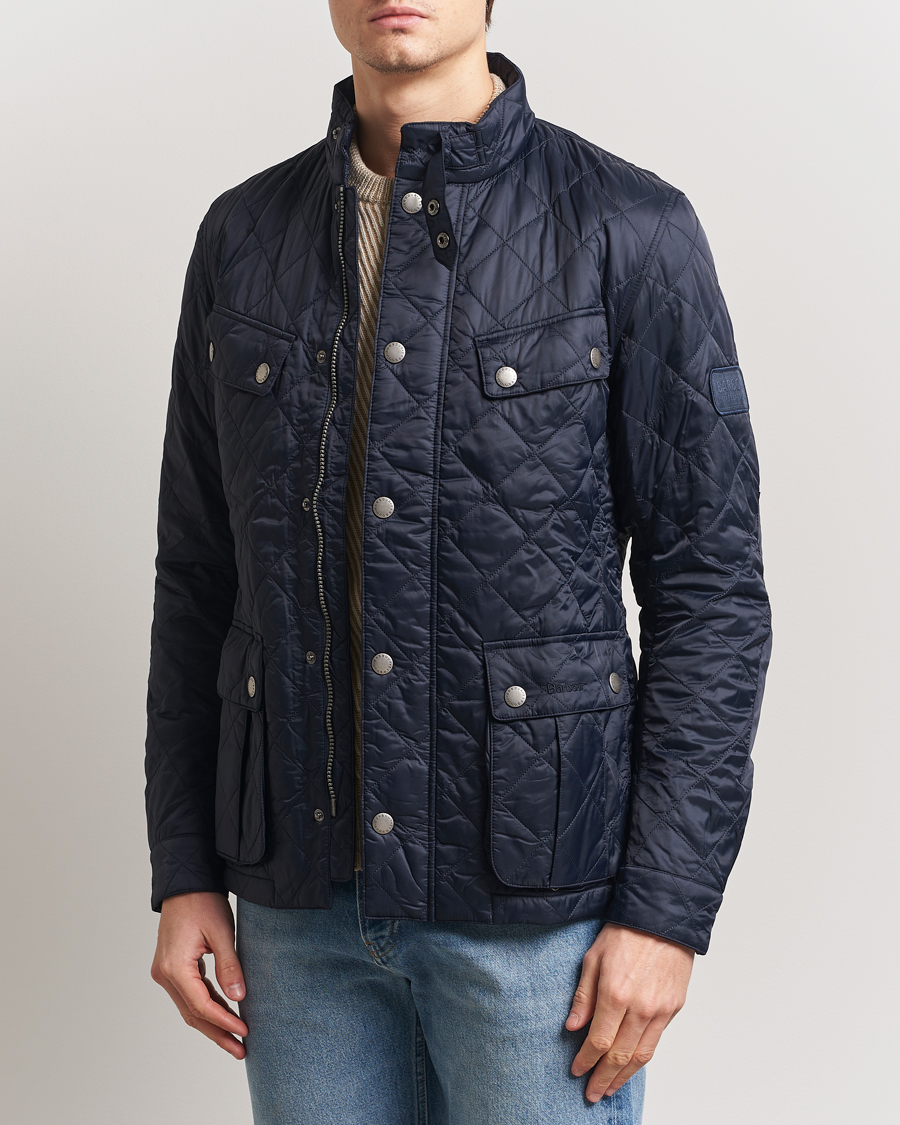 Mies | Takit | Barbour International | Ariel Quilted Jacket Navy
