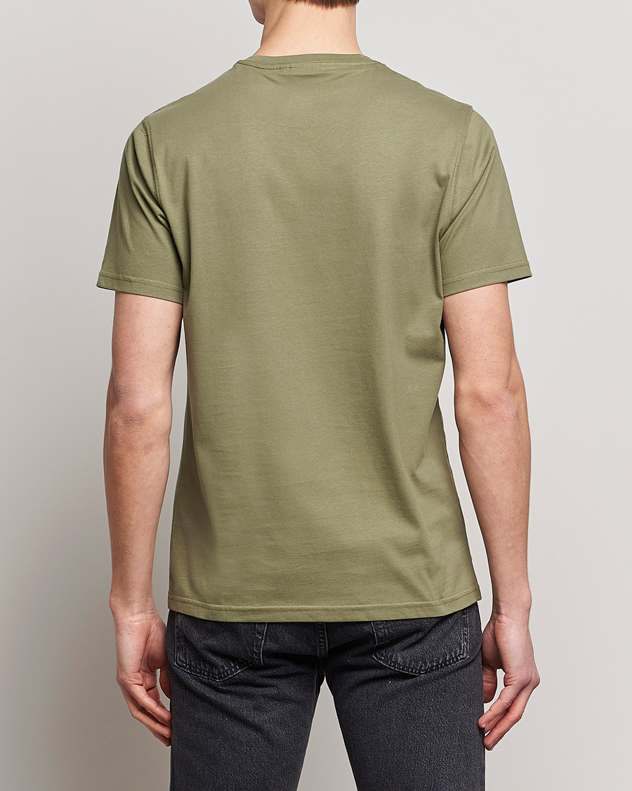 Mies | T-paidat | Barbour International | Large Logo Crew Neck Tee Light Moss