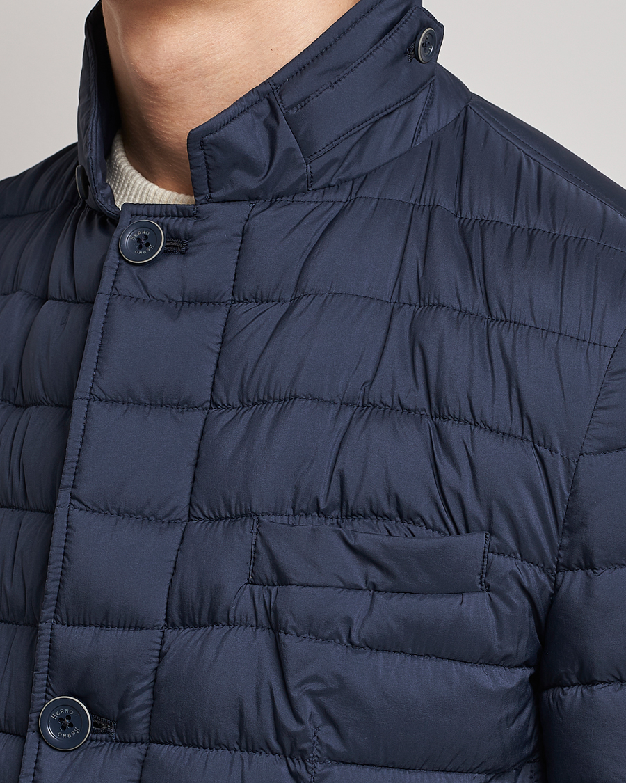 Mies | Takit | Herno | Nuage Matt Nylon Blazer Navy