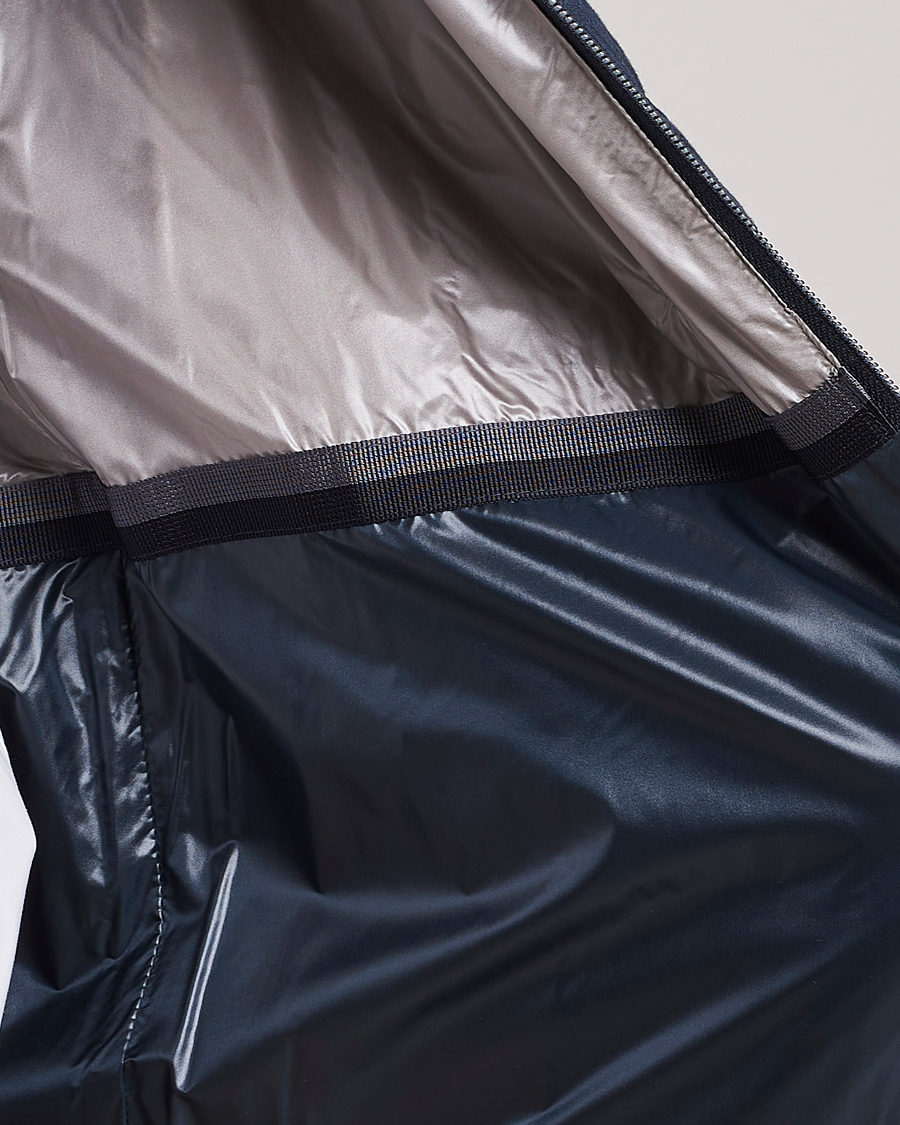 Mies | Ulkoliivit | Herno | Padded Linen Vest Navy