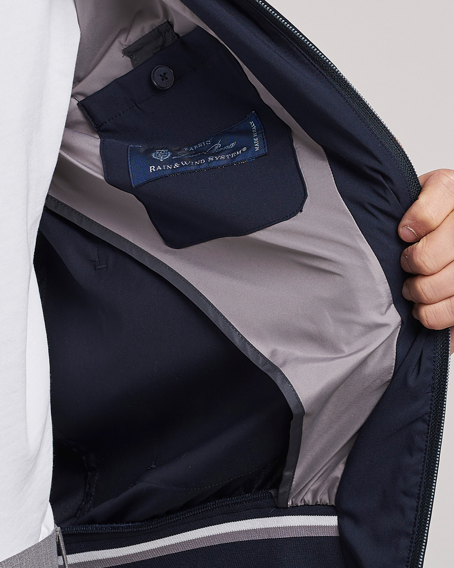 Mies | Takit | Herno | Loro Piana Harrington Jacket Navy