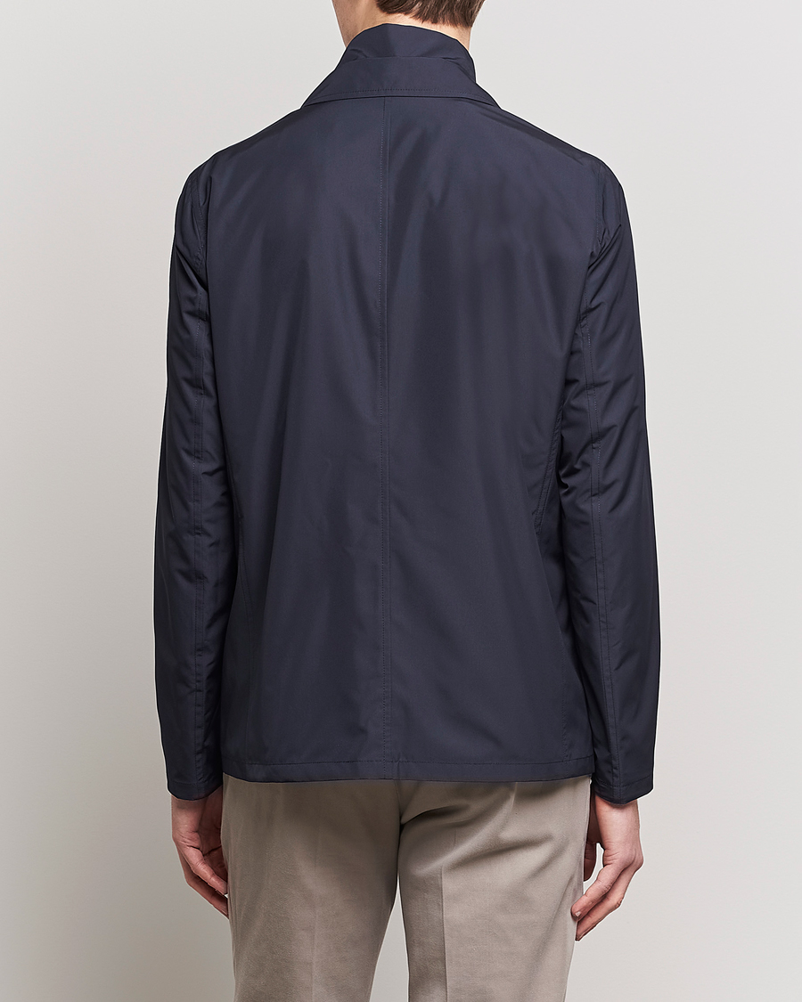Mies | Takit | Herno | Nylon Zip Blazer Navy