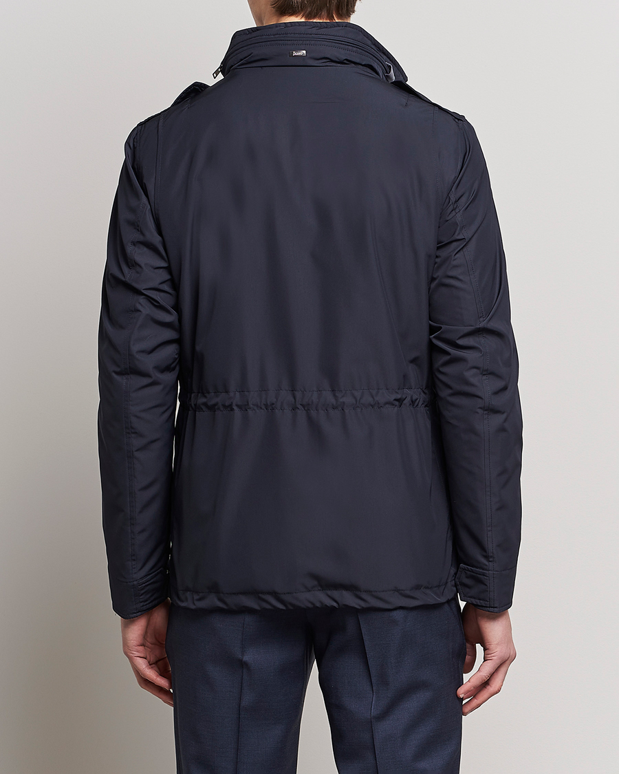 Mies | Takit | Herno | Nylon Field Jacket Navy