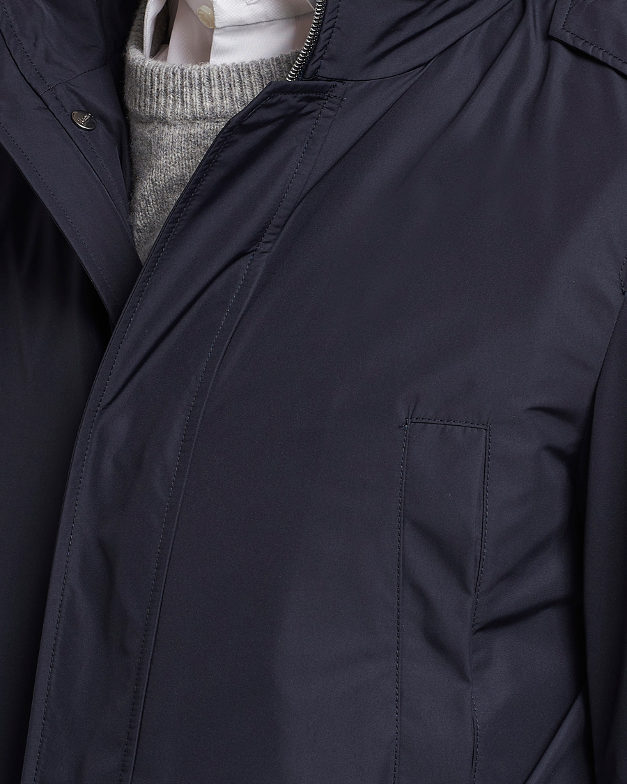 Mies | Takit | Herno | Nylon Field Jacket Navy