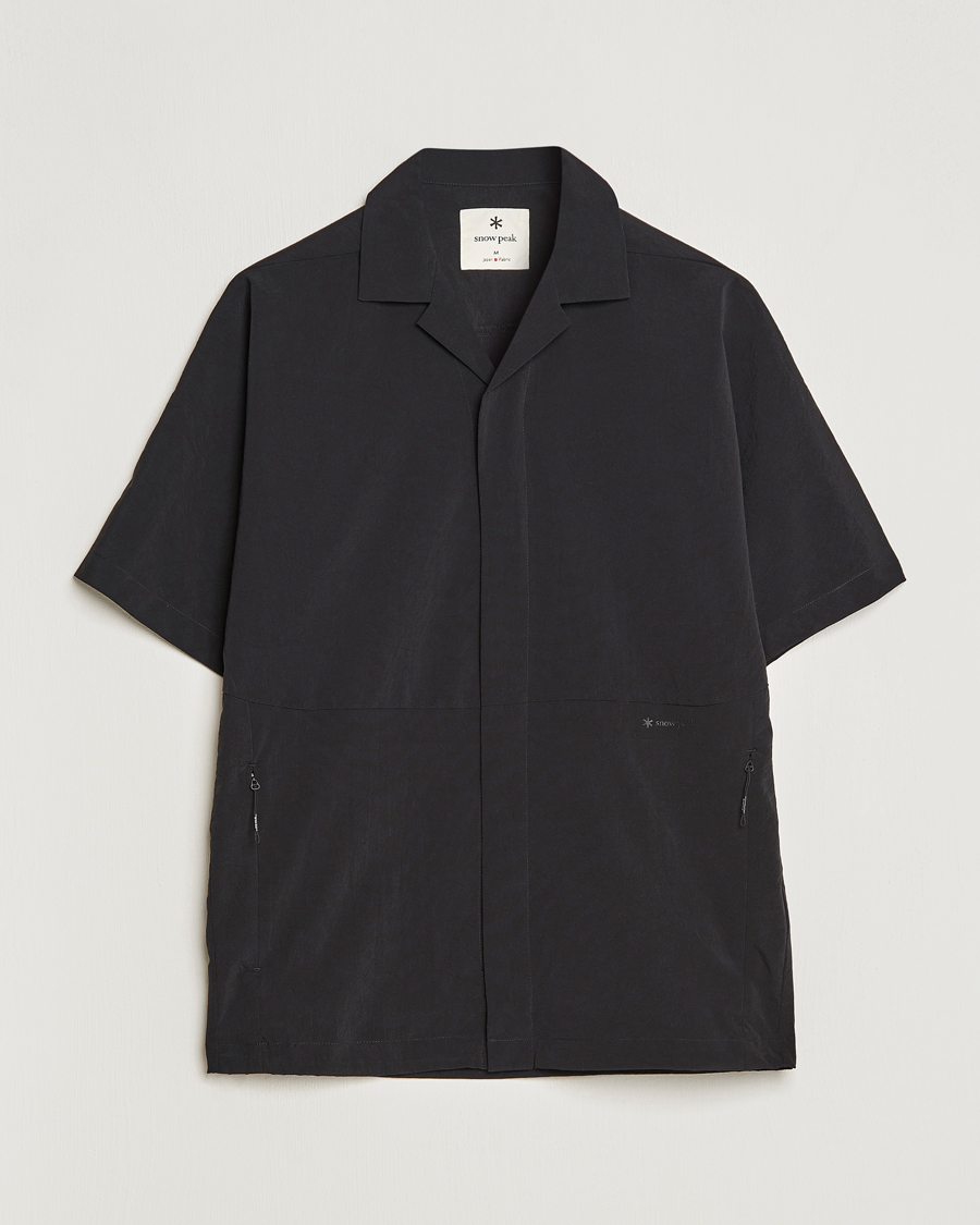 Mies | Kauluspaidat | Snow Peak | Breathable Quick Dry Shirt Black