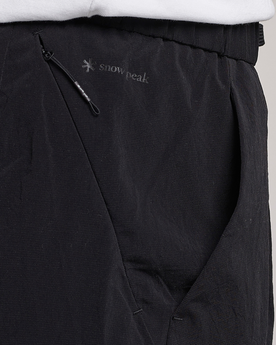 Mies | Shortsit | Snow Peak | Breathable Quick Dry Shorts Black