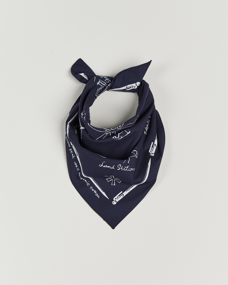 Mies | Snow Peak OG Cotton Noaspbi Bandana Navy | Snow Peak | OG Cotton Noaspbi Bandana Navy