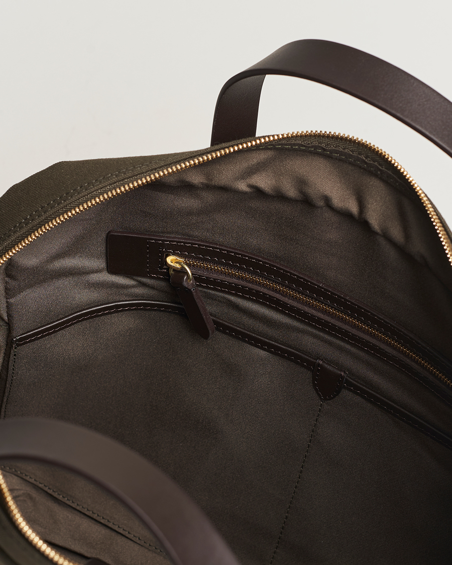 Mies | Laukut | Mismo | M/S Aspire Briefcase Army/Dark Brown