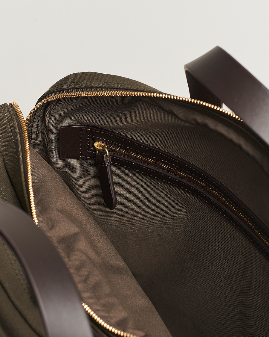 Mies | Mismo M/S Endeavour Briefcase Army/Dark Brown | Mismo | M/S Endeavour Briefcase Army/Dark Brown