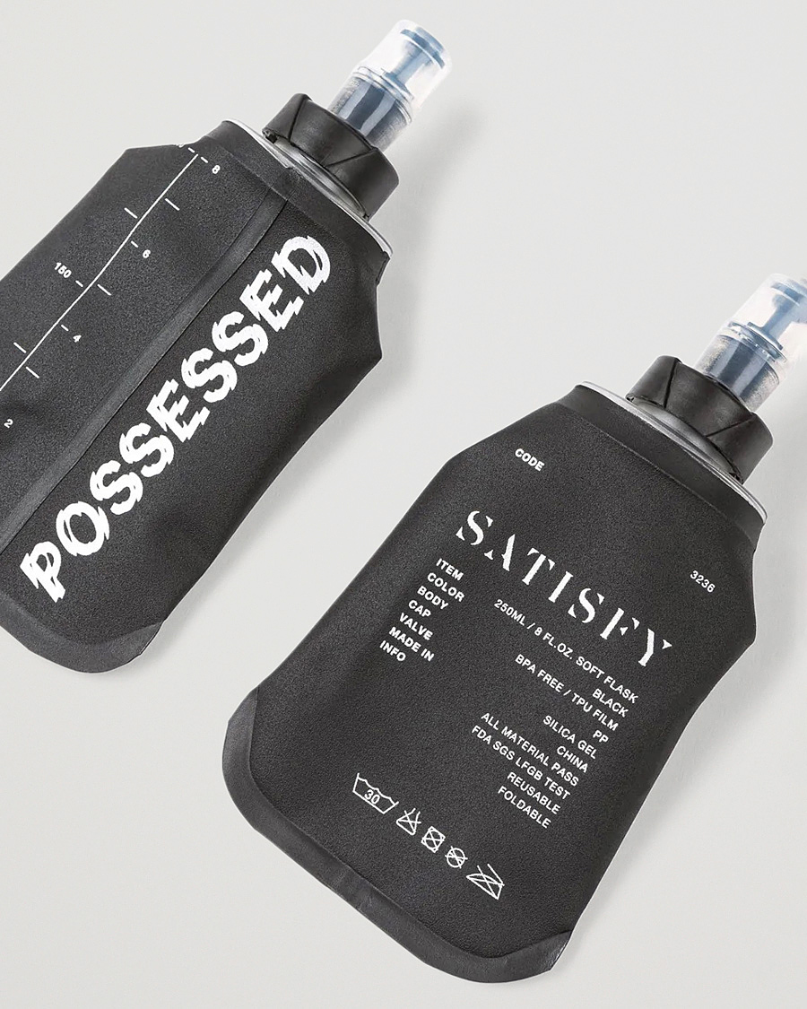 Mies | Satisfy Justice Hydration Belt Black | Satisfy | Justice Hydration Belt Black