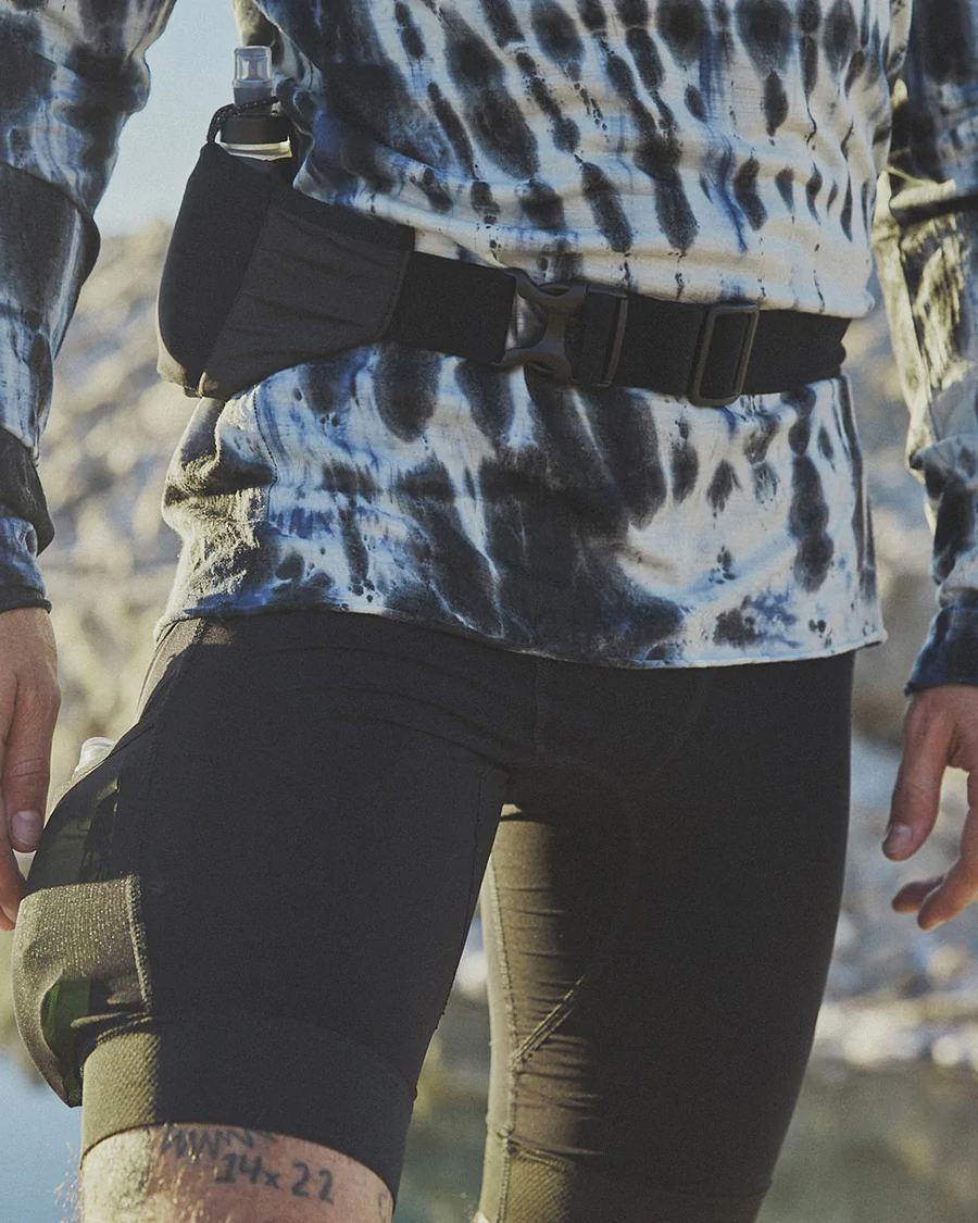 Mies | Satisfy Justice Hydration Belt Black | Satisfy | Justice Hydration Belt Black