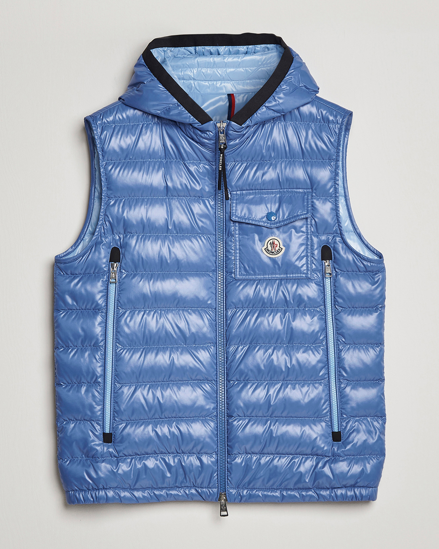 Mies | Ulkoliivit | Moncler | Ragot Down Vest Light Blue