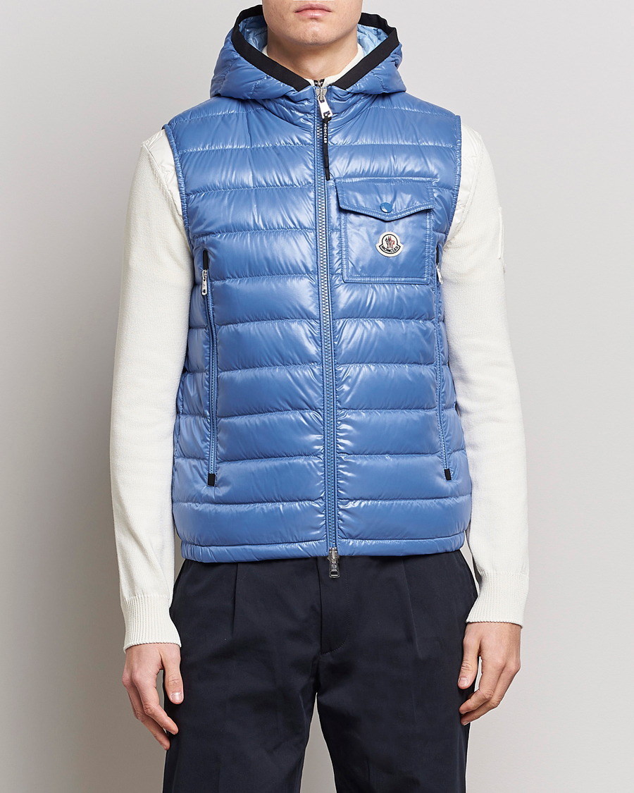 Mies | Ulkoliivit | Moncler | Ragot Down Vest Light Blue