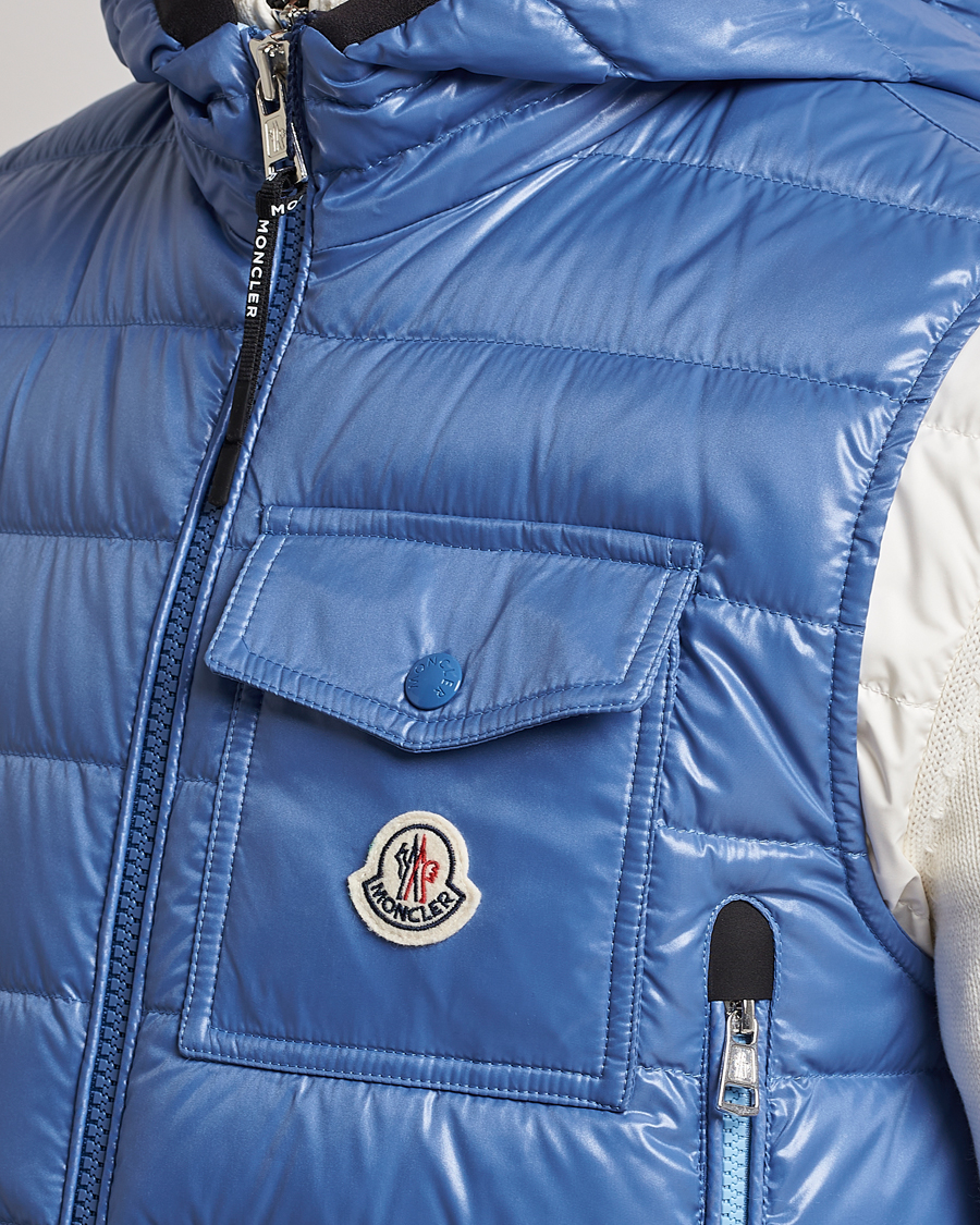 Mies | Ulkoliivit | Moncler | Ragot Down Vest Light Blue