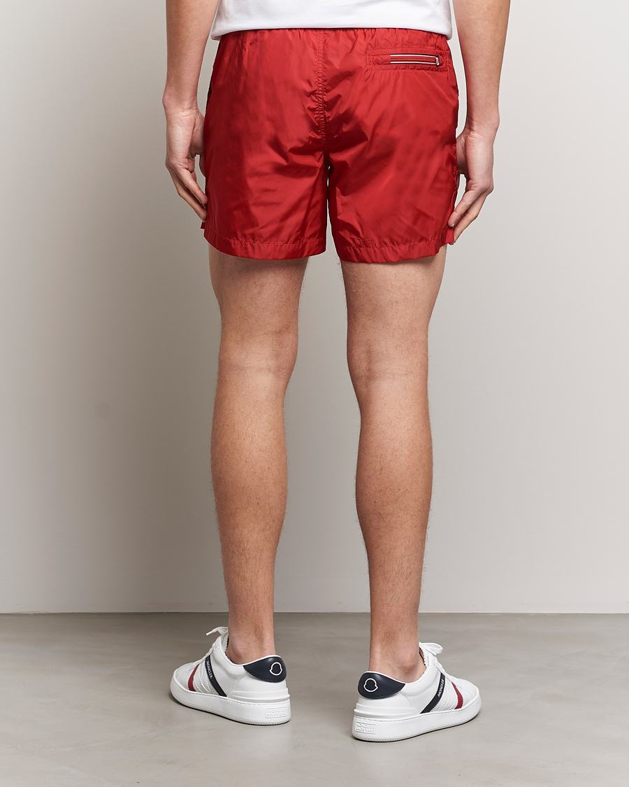 Mies | Uimahousut | Moncler | Nylon Swim Trunks Red