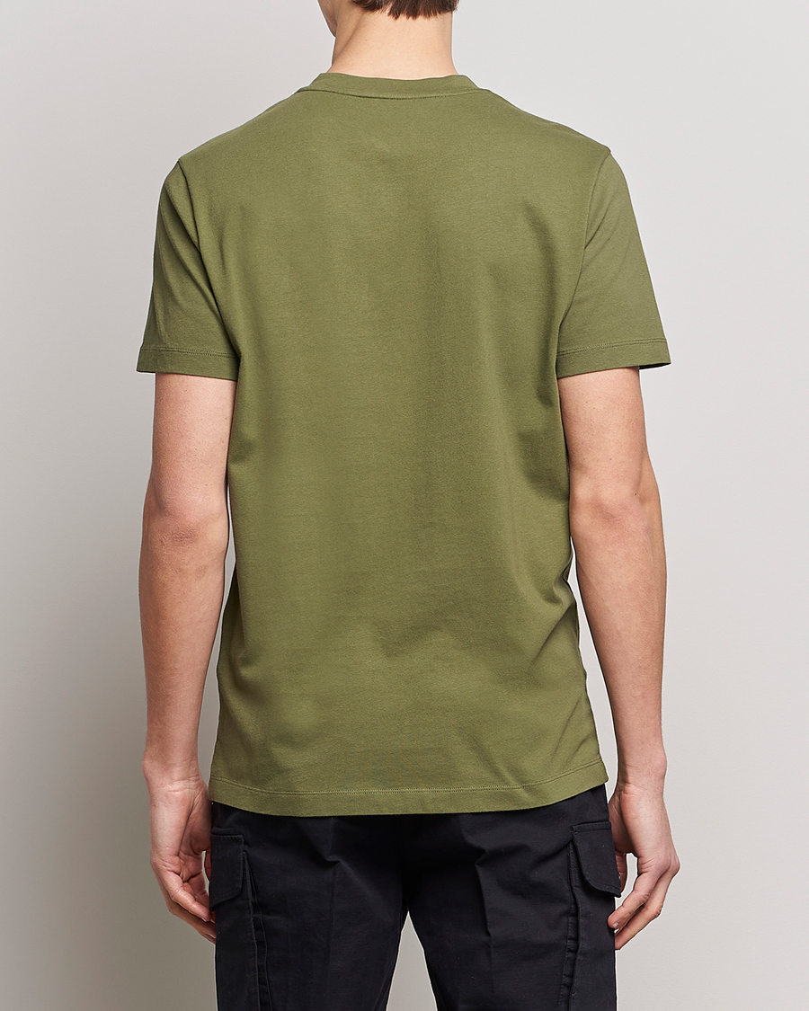 Mies | T-paidat | Moncler | Lettering T-Shirt Military Green
