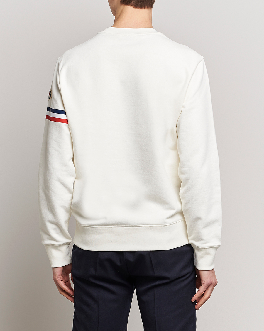Mies | Puserot | Moncler | Armband Logo Sweatshirt White