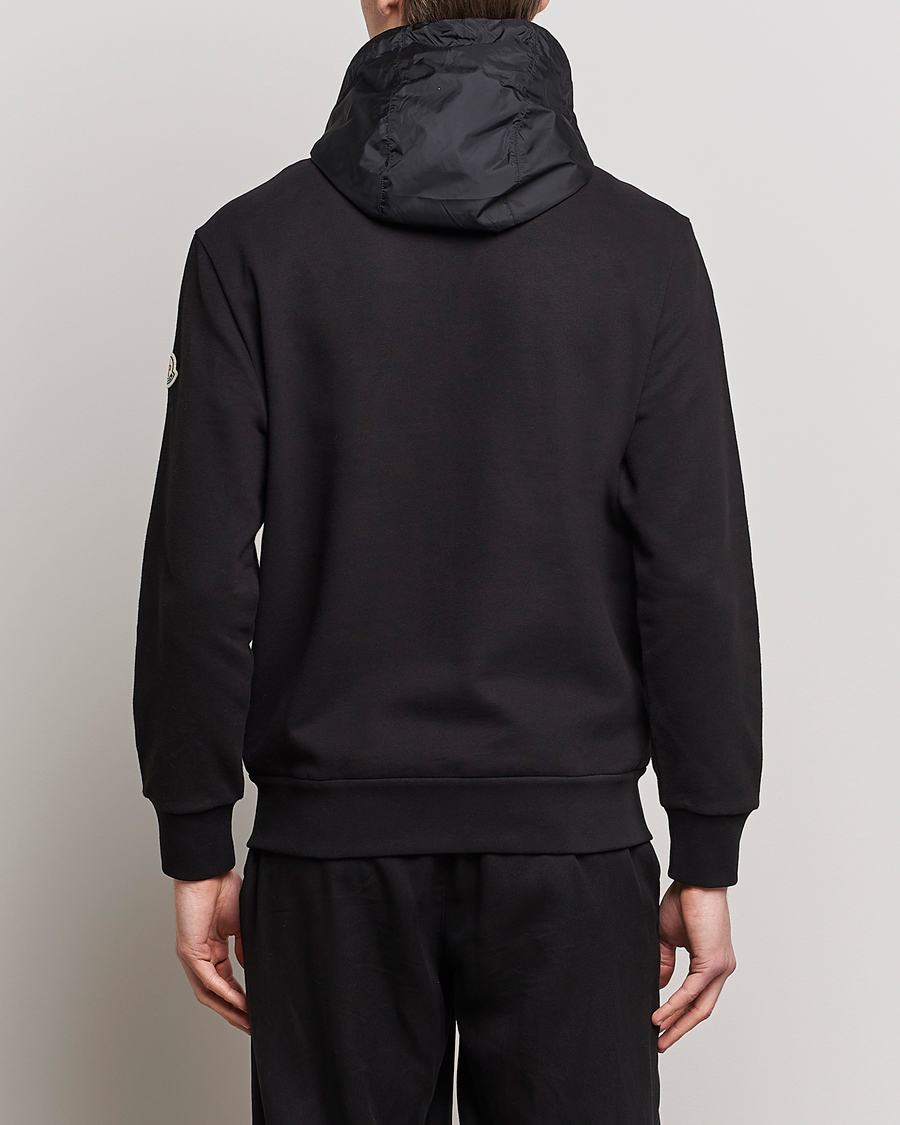 Mies | Puserot | Moncler | Hooded Zip Cardigan Black