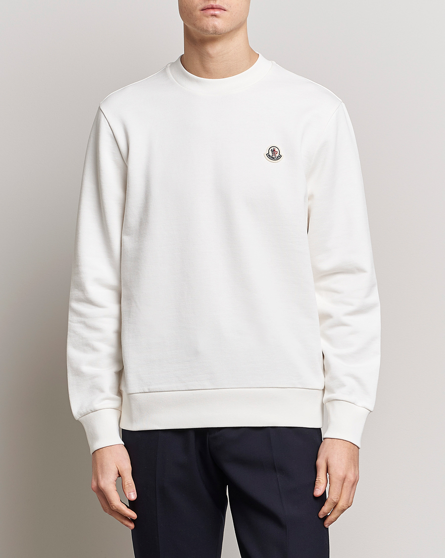 Mies | Moncler | Moncler | Logo Patch Sweatshirt White