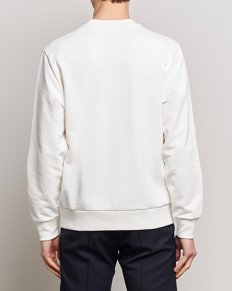 Mies | Puserot | Moncler | Logo Patch Sweatshirt White