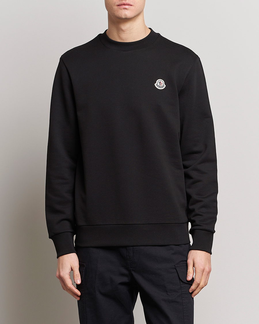 Mies | Collegepuserot | Moncler | Logo Patch Sweatshirt Black