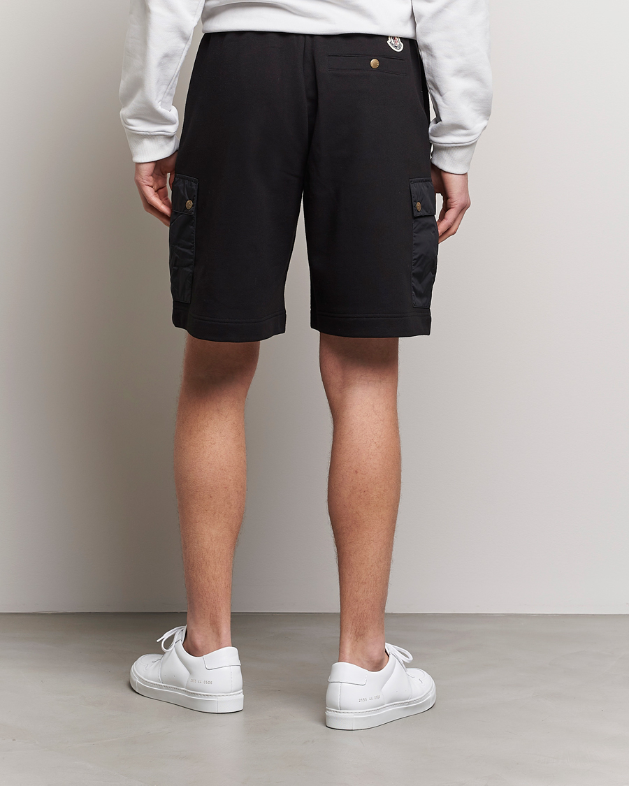 Mies | Shortsit | Moncler | Cargo Shorts Black