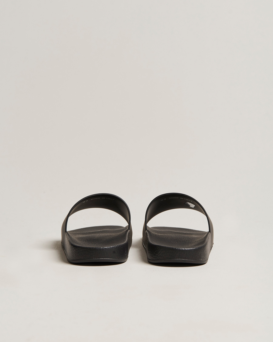 Mies | Moncler Basile Slides Black | Moncler | Basile Slides Black