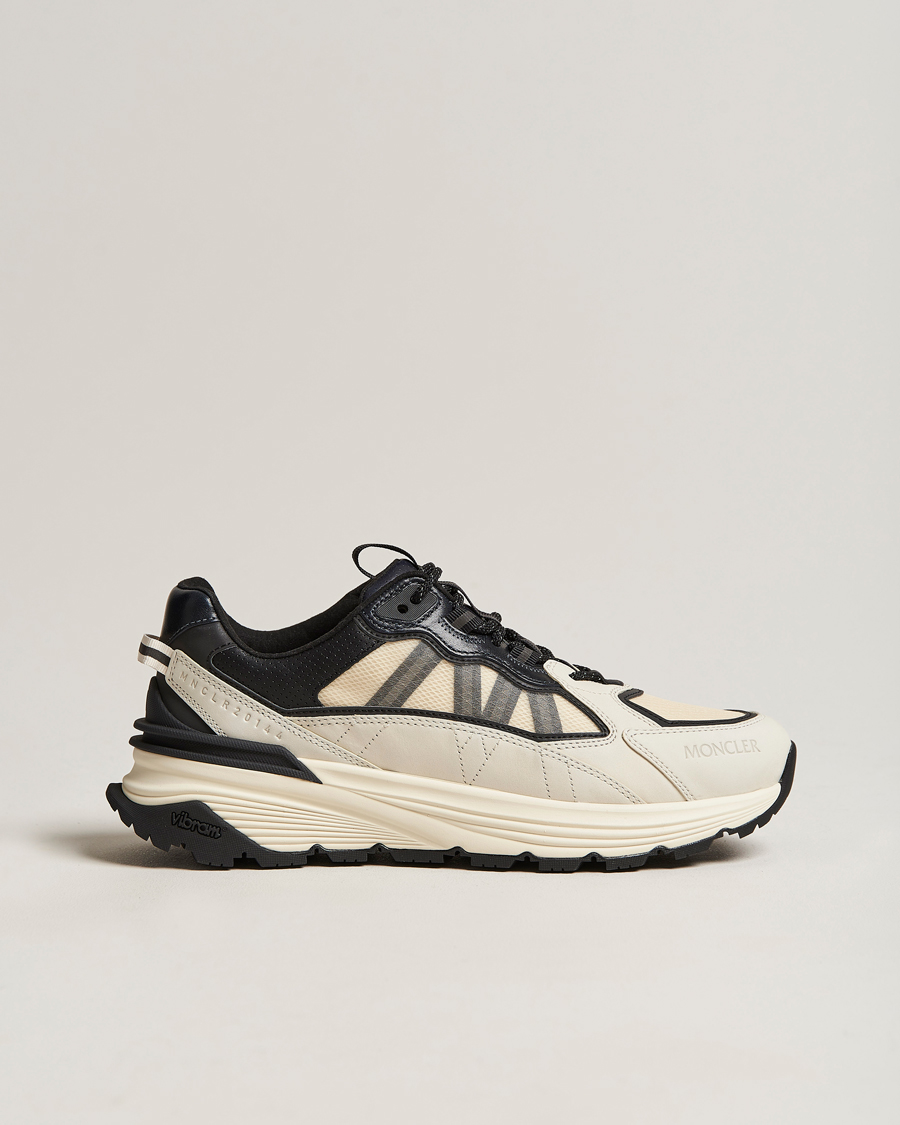 Mies | Moncler Lite Runner Sneakers Black/White | Moncler | Lite Runner Sneakers Black/White