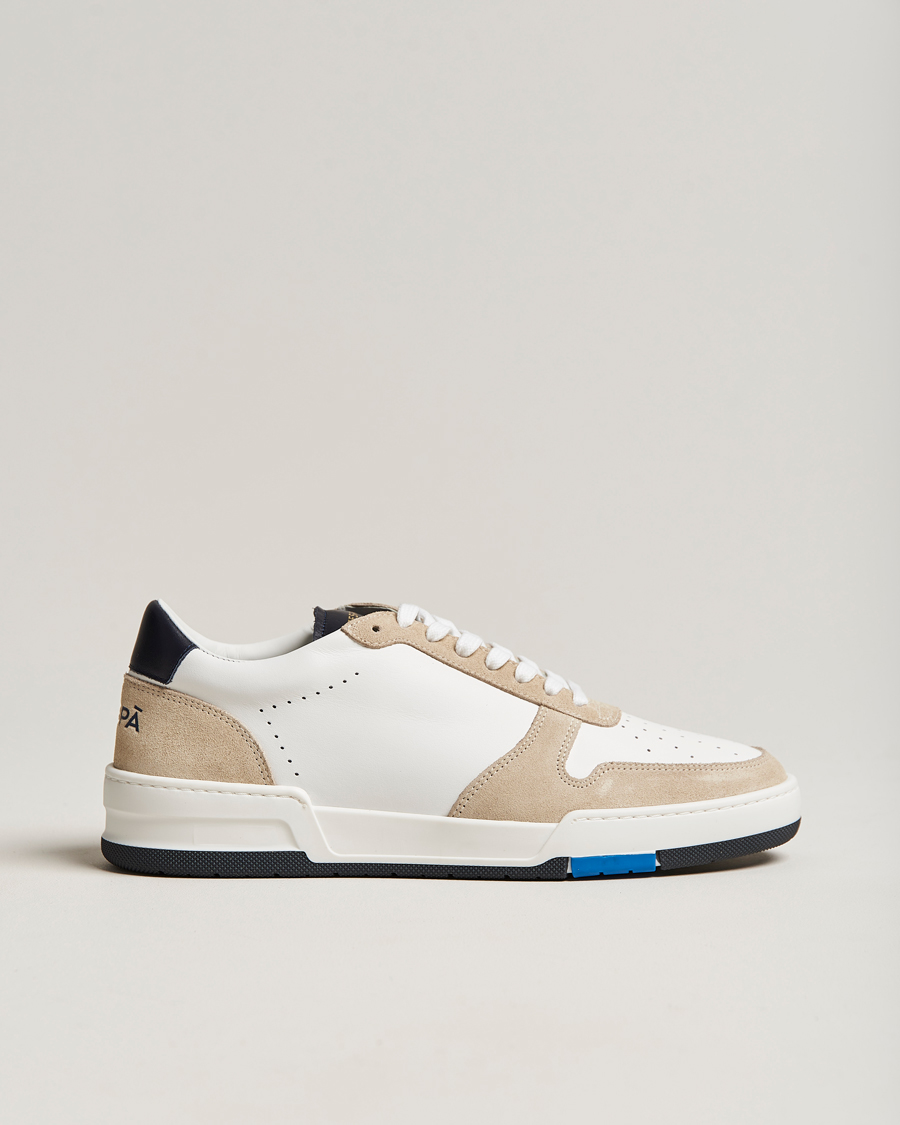 Mies | Zespà ZSP23 MAX Nappa/Suede Sneakers Frost/Navy | Zespà | ZSP23 MAX Nappa/Suede Sneakers Frost/Navy