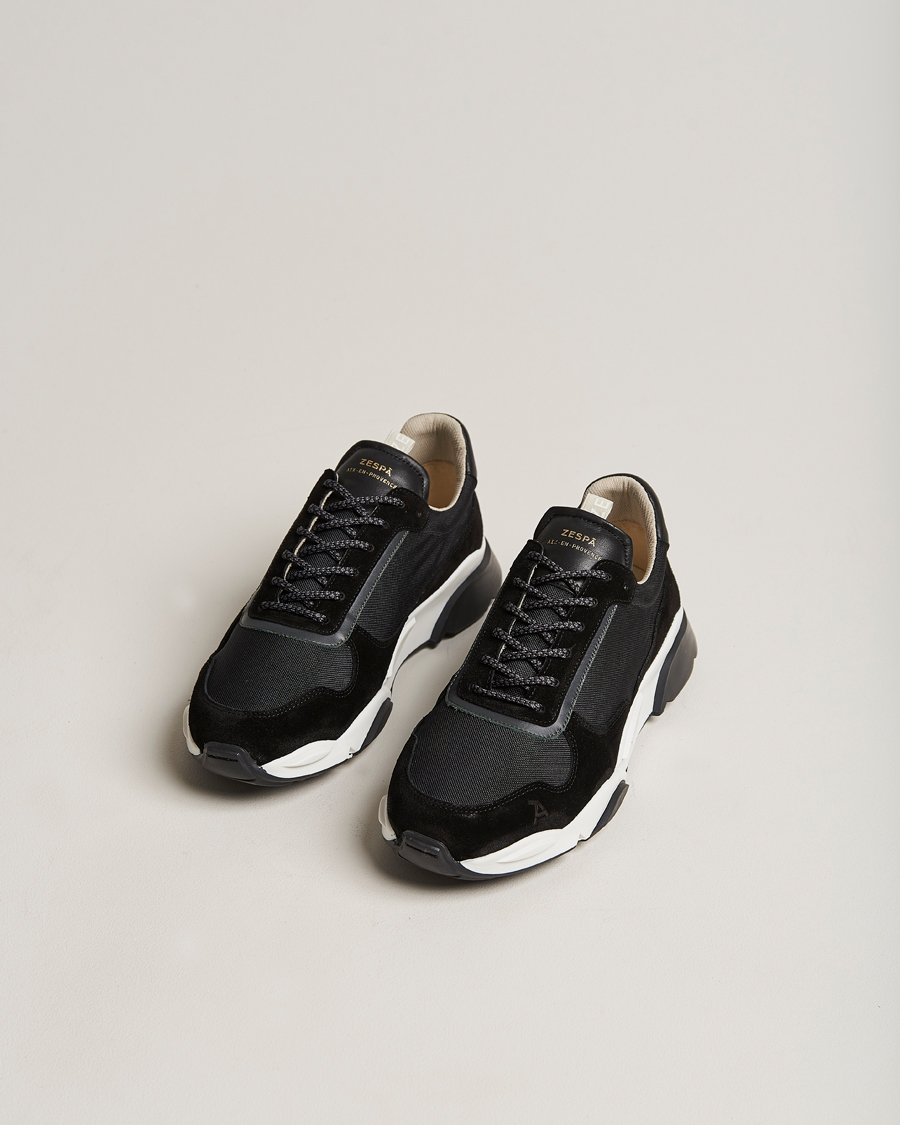 Mies | Tennarit | Zespà | ZSP7 Textile Seaqual Running Sneaker Black