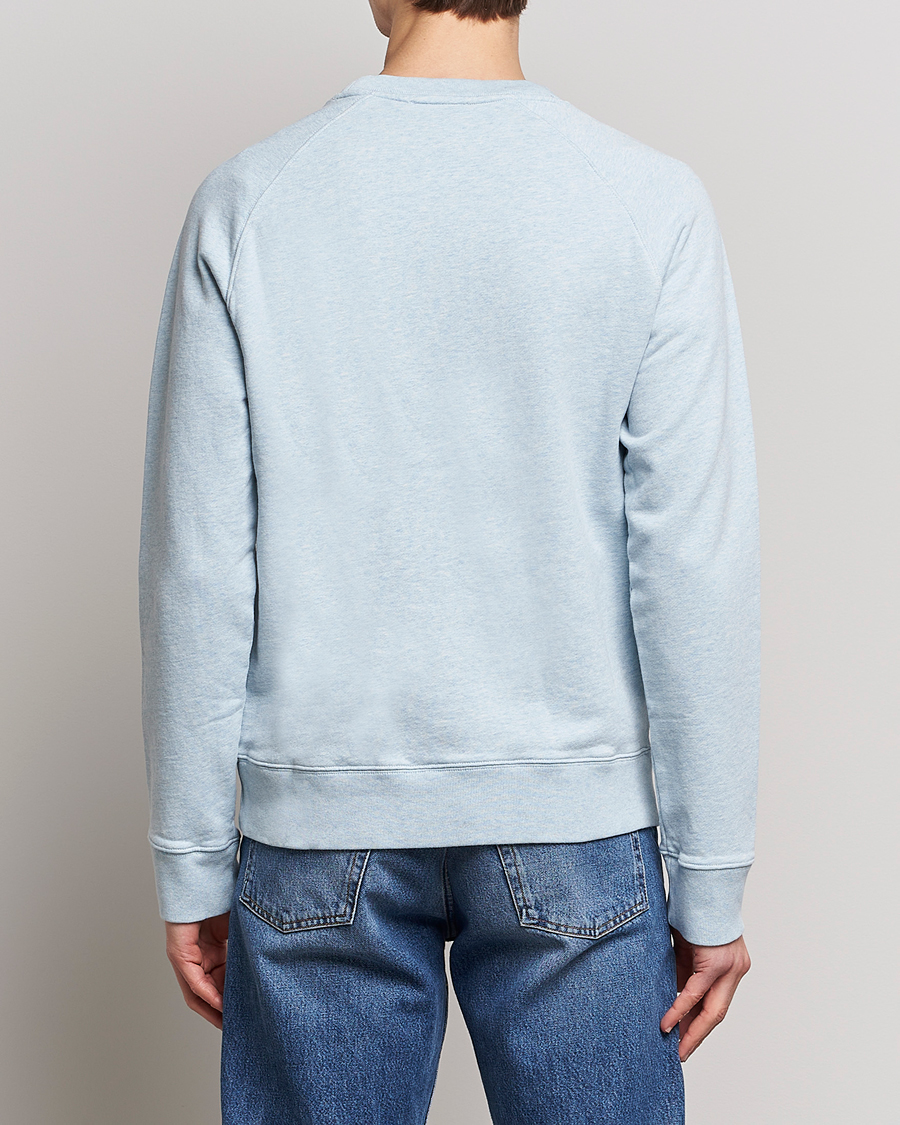 Mies | Puserot | Maison Kitsuné | Tricolor Fox Sweatshirt Blue Haze