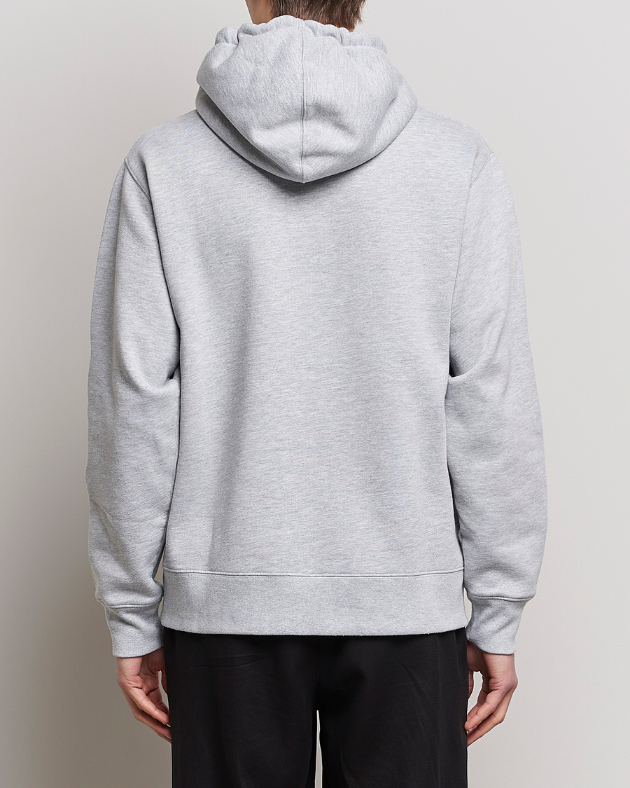 Mies | Puserot | Maison Kitsuné | Mini Handwriting Hoodie Light Grey Melange