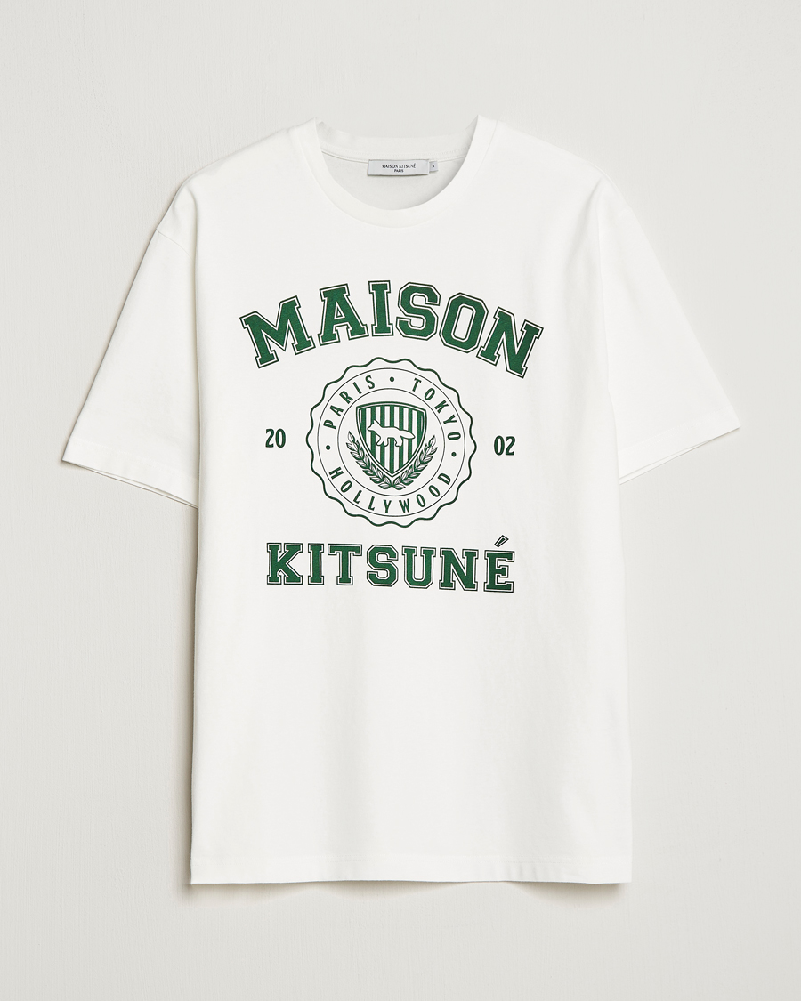 Mies | T-paidat | Maison Kitsuné | Varsity Comfort Tee Off White