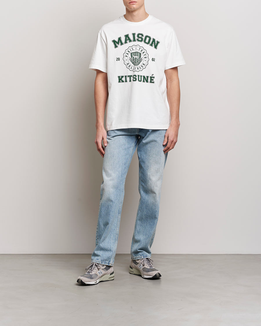 Mies | T-paidat | Maison Kitsuné | Varsity Comfort Tee Off White